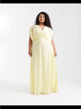 dresses shona joy Shona Joy La Lune Plunged Cross Back Maxi Dress in Dark Green